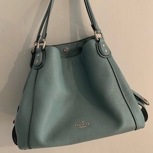 Blue Coach Bag